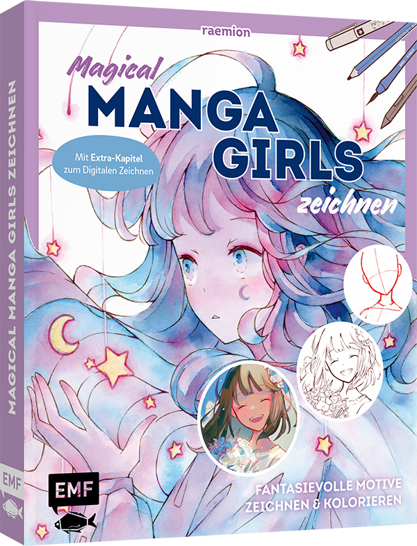 Drawing Book "Magical Manga Girls zeichnen"
