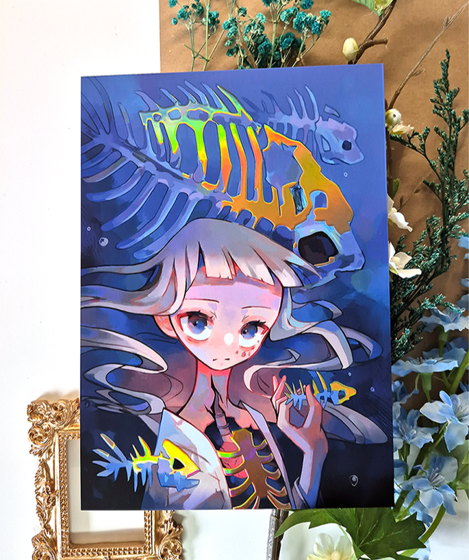Foil Print "Death"